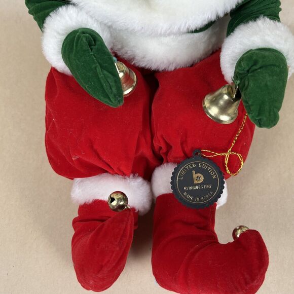 Brinn's 1987 December Christmas Calendar Clown‎ Doll w/Jingle Bells Limited Edt. - Picture 3 of 7